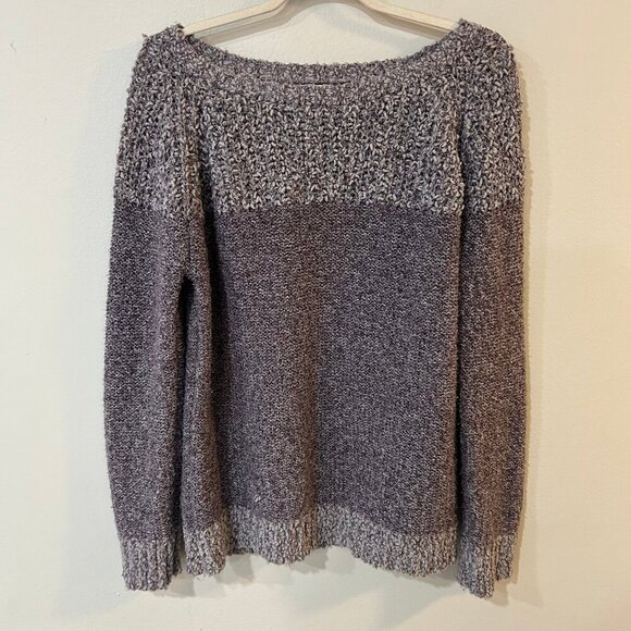 Fate Stitch Fix Clarina Textured Crewneck Purple Sweater Women’s Size XL - Picture 1 of 5
